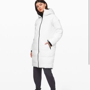 Lulu White Slush Parka